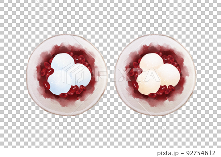 白玉と小豆 92754612