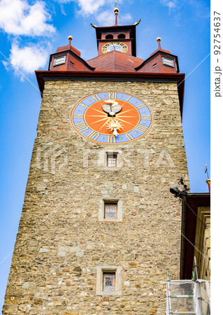 Town Hall Tower of the City of Lucerne 92754637
