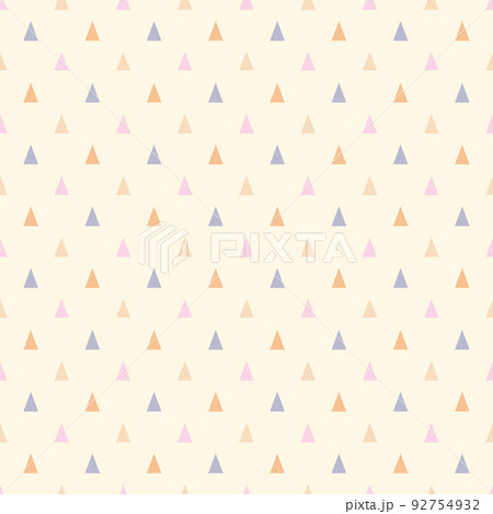 Seamless Pattern Triangle Elements Netting Stock Illustration 257498293