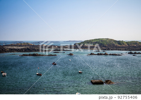 Chausey island Brittany, France 92755406