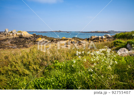 Chausey island Brittany, France 92755407