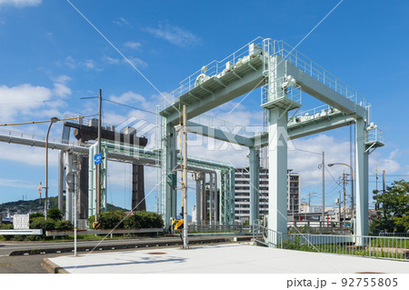 下関漁港　閘門 92755805