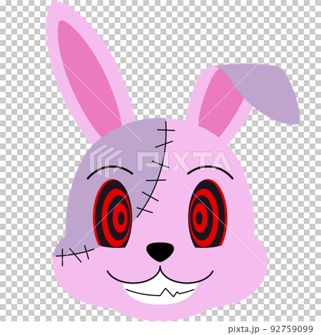 ハロウィンの兎のイラスト ハロウィンの兎のイラスト 92759099