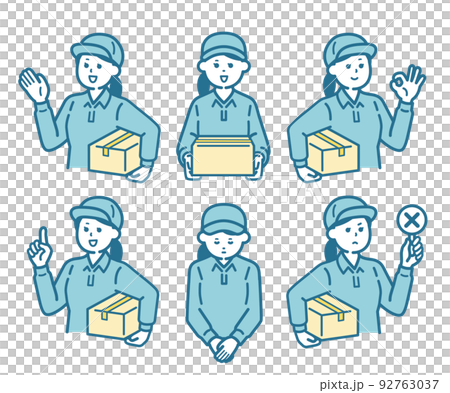 快遞女人姿勢集 92763037