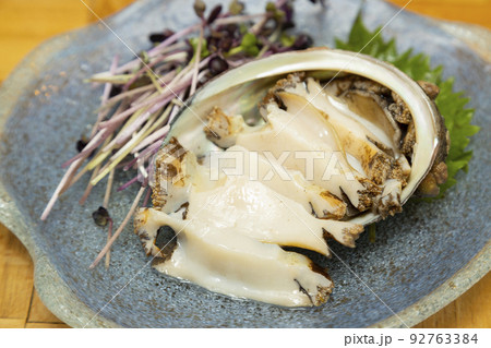 あわびの刺身 92763384