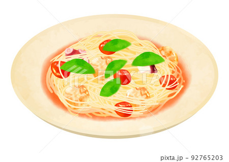 冷製パスタ 92765203