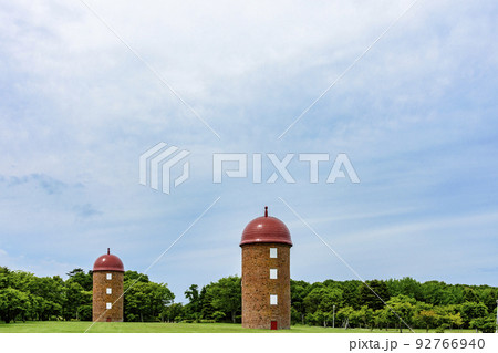 根室 明治公園のかわいいサイロ広場 根室 明治公園のかわいいサイロ広場 92766940