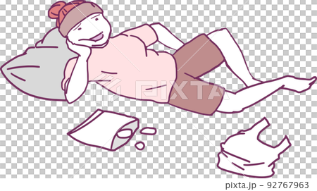 休閒度假的女人 92767963