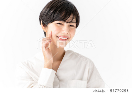 女性　歯　歯科 92770293