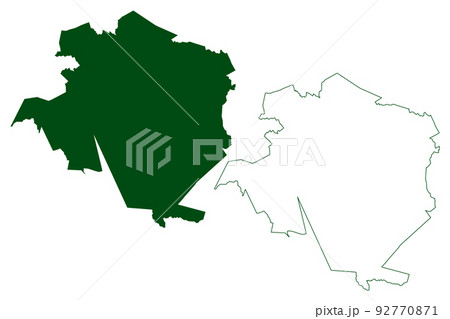 Matamoros municipality (Free and Sovereign State of Chihuahua, Mexico, United Mexican States) map vector illustration, scribble sketch Matamoros map Matamoros municipality (Free and Sovereign State of Chihuahua, Mexico, United Mexican States) map vector illustration, scribble sketch Matamoros map 92770871