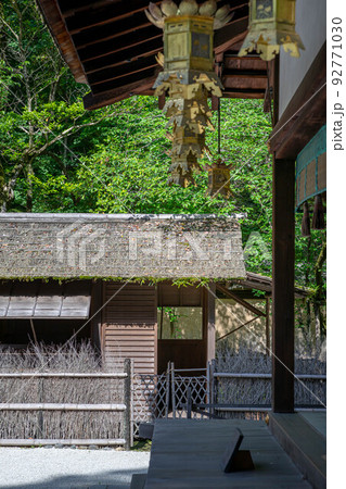 下鴨神社、摂社・河合神社、鴨長明の「方丈の庵」の初夏 92771030