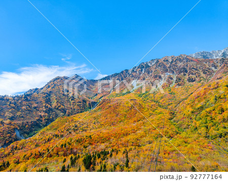 黒部平から望む秋の立山 黒部平から望む秋の立山 92777164