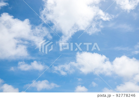 青空 雲 背景素材イメージ 青空 雲 背景素材イメージ 92778246