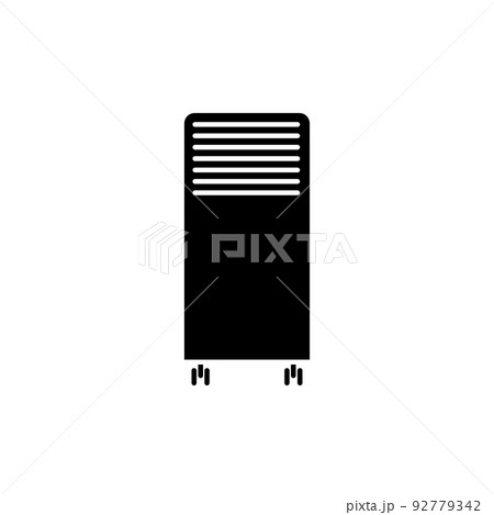 Illustration Vector graphic of air conditioner icon 92779342