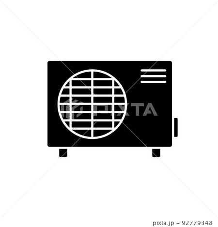 Illustration Vector graphic of air conditioner icon 92779348