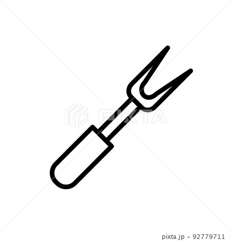 Illustration Vector graphic of barbeque icon 92779711