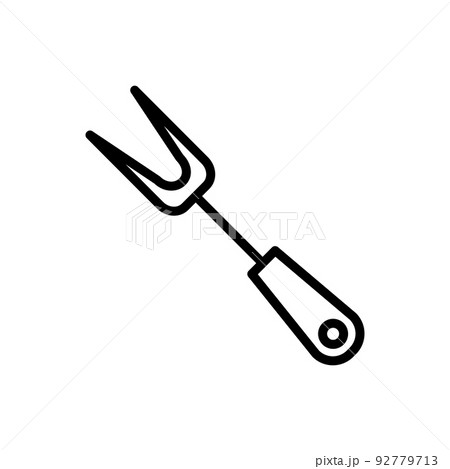 Illustration Vector graphic of barbeque icon Illustration Vector graphic of barbeque icon 92779713