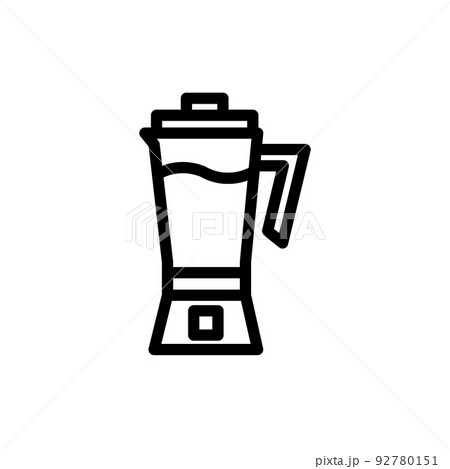 Illustration Vector graphic of blender icon Illustration Vector graphic of blender icon 92780151