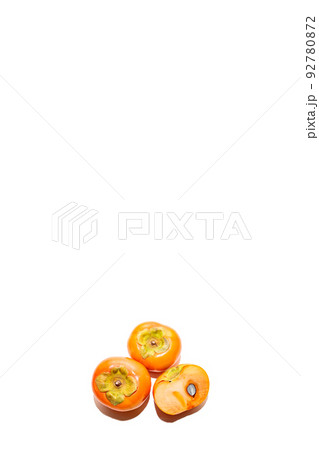 柿 かき カキ 秋の味覚 秋の果物 果物 果実 柿の写真 柿 かき カキ 秋の味覚 秋の果物 果物 果実 柿の写真 92780872