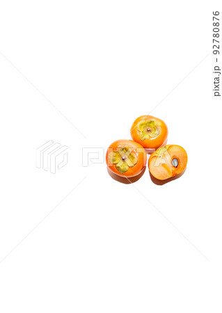 柿 かき カキ 秋の味覚 秋の果物 果物 果実 柿の写真 柿 かき カキ 秋の味覚 秋の果物 果物 果実 柿の写真 92780876