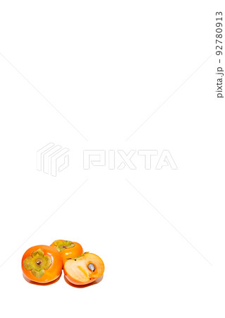 柿 かき カキ 秋の味覚 秋の果物 果物 果実 柿の写真 柿 かき カキ 秋の味覚 秋の果物 果物 果実 柿の写真 92780913