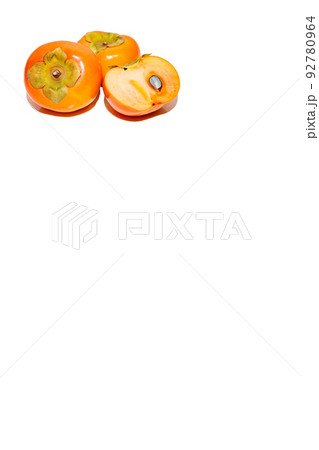柿 かき カキ 秋の味覚 秋の果物 果物 果実 柿の写真 柿 かき カキ 秋の味覚 秋の果物 果物 果実 柿の写真 92780964