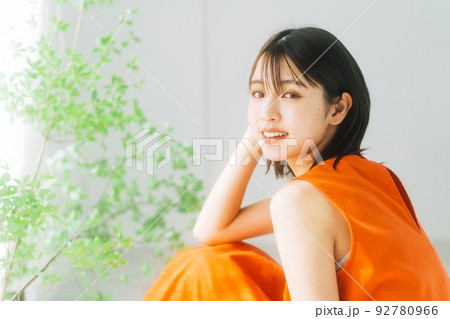 ヘアスタイル　ビューティーイメージ 92780966