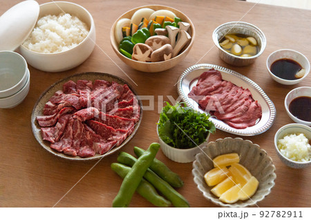 おうち焼肉の食材 92782911