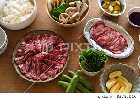 おうち焼肉の食材 92782916