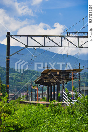 御殿場線・足柄駅の景観 92783184