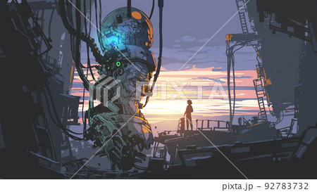 Repairing the Giant Robot 92783732