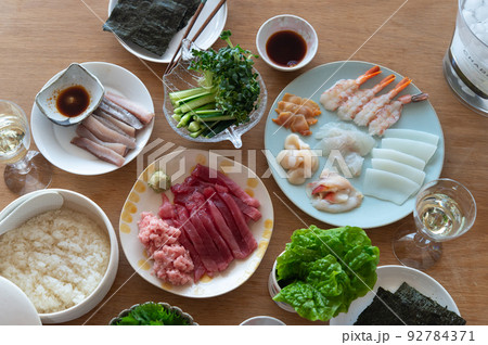 手巻き寿司パーティー 92784371