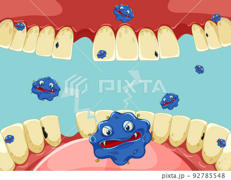Bacteria inside human mouth Bacteria inside human mouth 92785548