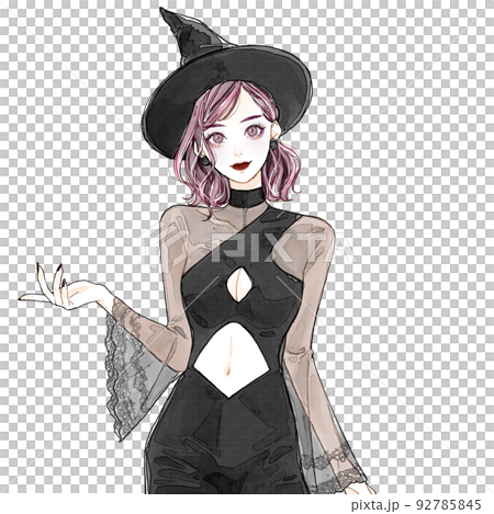 女巫服裝的女人 92785845