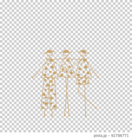 圖標線條藝術簡單線條圖標線條畫朋友 圖標線條藝術簡單線條圖標線條畫朋友 92786771