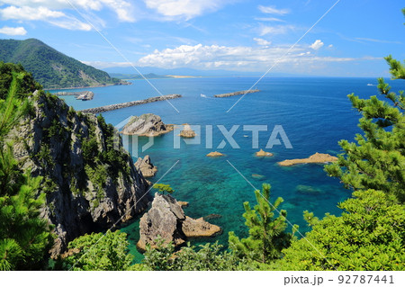 浦富海岸 網代展望台からの絶景 / 日本百景など 【鳥取県岩美町】 浦富海岸 網代展望台からの絶景 / 日本百景など 【鳥取県岩美町】 92787441