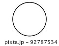 日本の家紋毛輪 92787534