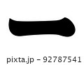 日本の家紋一文字 92787541