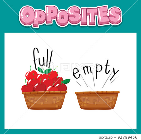 Opposite English words for kids 92789456