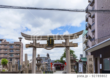榎神社　鳥居【大阪市東住吉区北田辺】 92789802