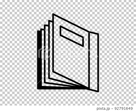 本のベクターイラスト 教科書 参考書 本のベクターイラスト 教科書 参考書 92791649