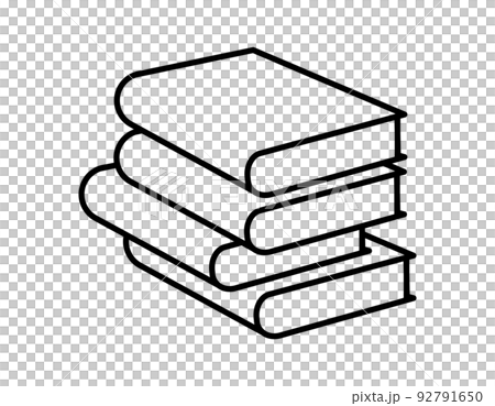 一本書教科書參考書的矢量插圖 一本書教科書參考書的矢量插圖 92791650