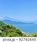 薩埵峠から見た富士山 92792640