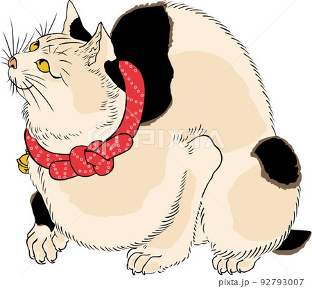 鼠よけの猫 92793007