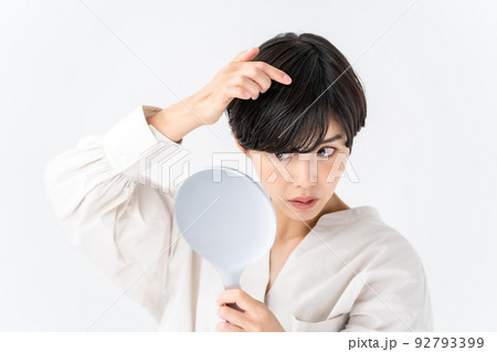 女性 髪 女性 髪 92793399