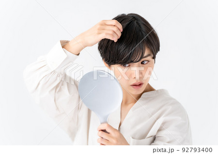 女性 髪 女性 髪 92793400