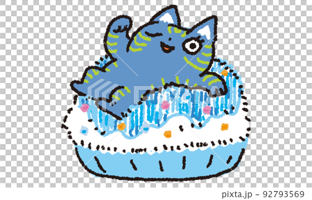 かき氷(ネコトッピング) かき氷(ネコトッピング) 92793569