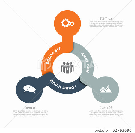 Infographic design template with place for your data. Vector illustration. Infographic design template with place for your data. Vector illustration. 92793690