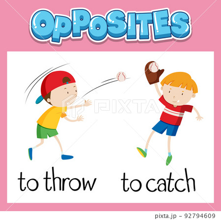 Opposite English words for kids 92794609