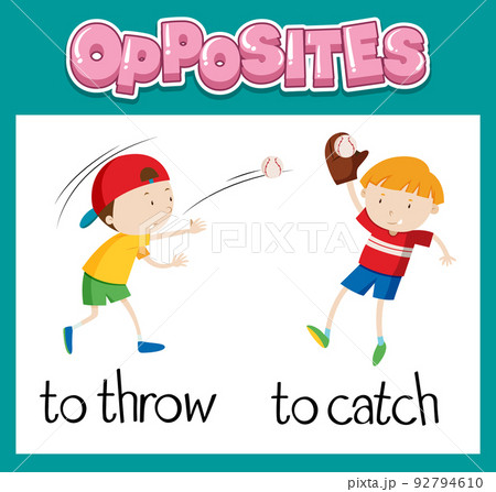 Opposite English words for kids 92794610